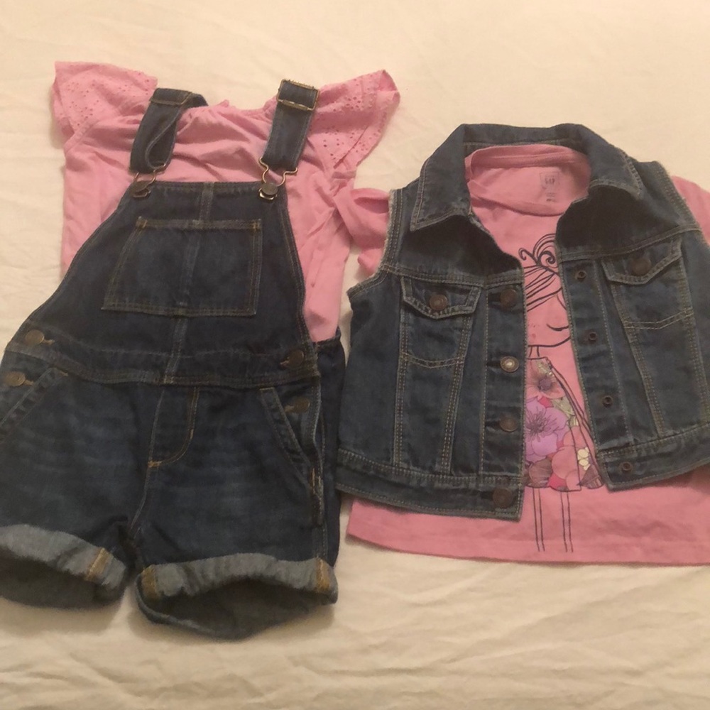 Toddler Girl Denim Set by GAP